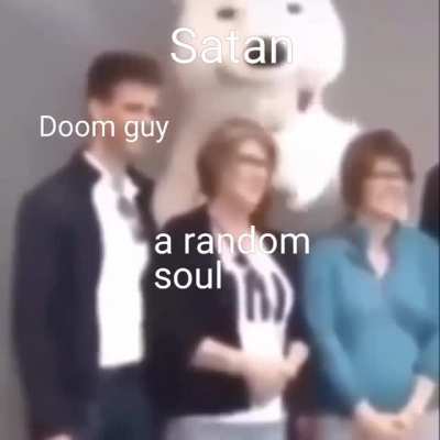 Satan eats an innocent soul