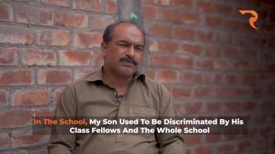 The son of Sewer Cleaner or Bhangi in Pakistan