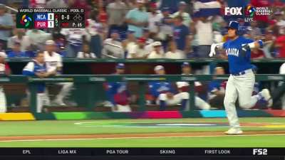 [Highlight] Elian Miranda ties it up for Nicaragua with a homer off Marcus Stroman