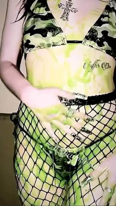I can&rsquo;t wait to get slimey again. Getting slimed in public was so hot.