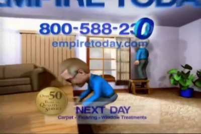 Attack on 800-588-2300 Empire Today