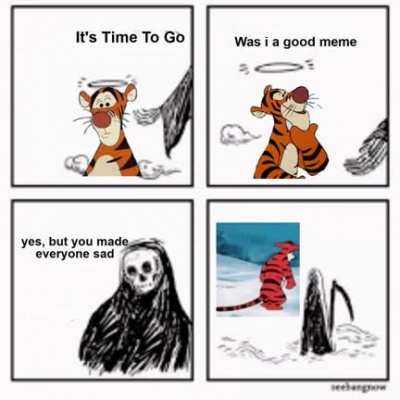 Now I&rsquo;m even more sad