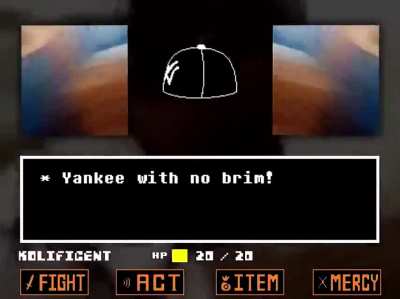 Woah YANKEE WITH BRIM