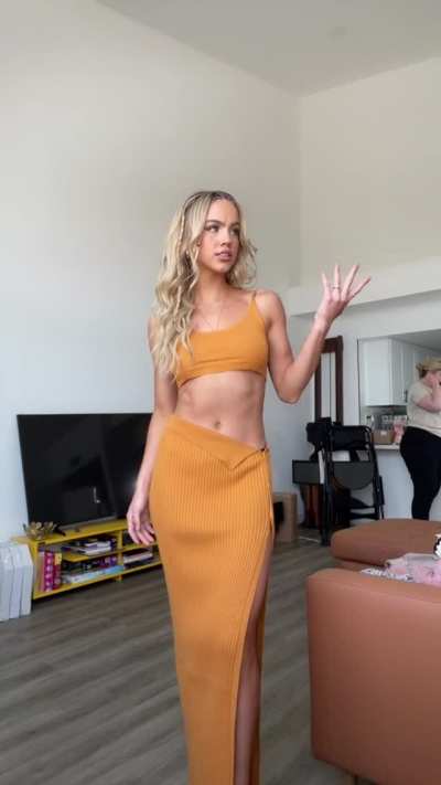 Stunning in Skirt &amp;amp; Crop Top