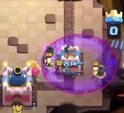 Demonstrated in a friendly battle with a mirrored graveyard, a tornado 1 level under the level of the graveyard can still pull to the king tower!