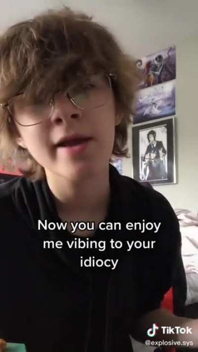 This video was directed towards me after I was calling people out for faking mental illness. Person claims to have over 200 personalities. (DiD)