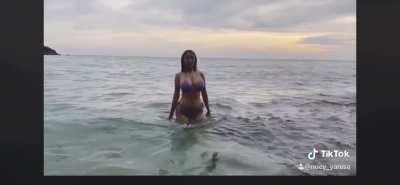 Purple bikini 👙 from tik tok