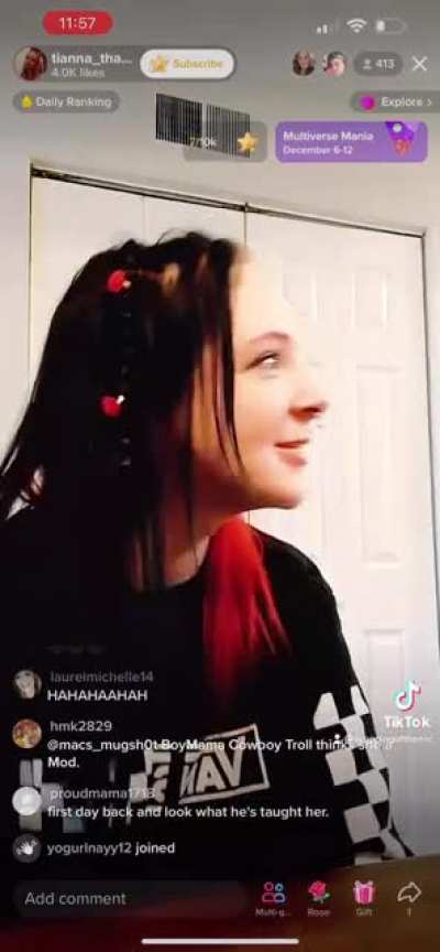 Teaching your 3 year old to say &ldquo;fucking bitch&rdquo; is not the vibe.