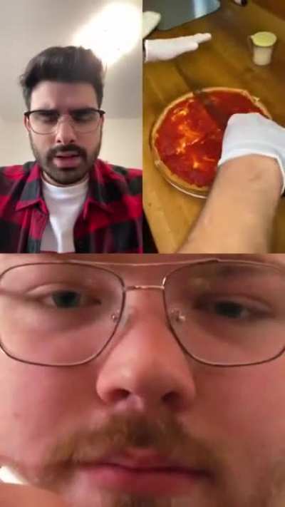 It's under the sauce