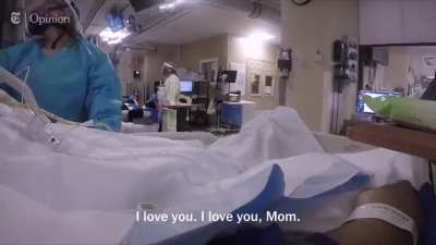 A mother&rsquo;s last moments in the COVID I.C.U