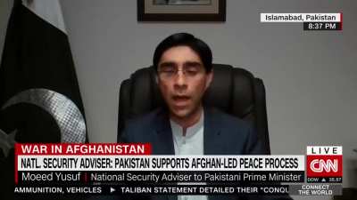 Moeed Yusuf interview on CNN. Couldn't have said it any better