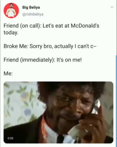 Free meal!