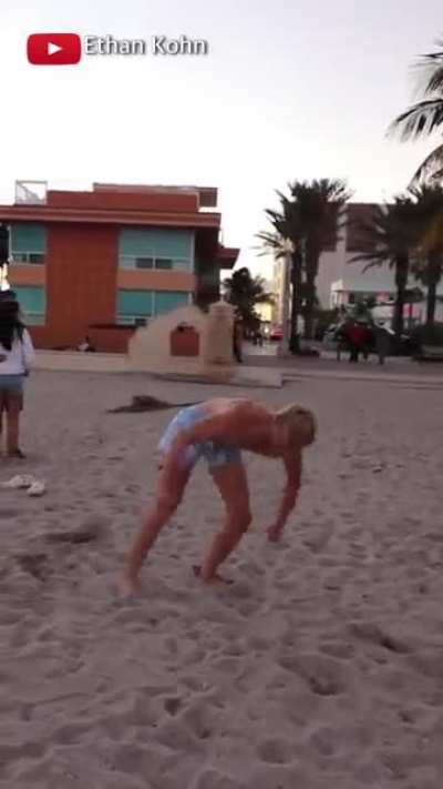 I think I did a backflip in this one