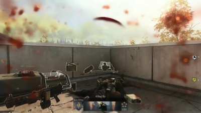 When your riot shield serves as a visualization of Activision's anti-cheat..