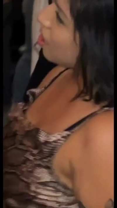 This guy quietly freaking out and having his own meltdown in the club because of the other guy that&rsquo;s dancing with his date and hitting on her.