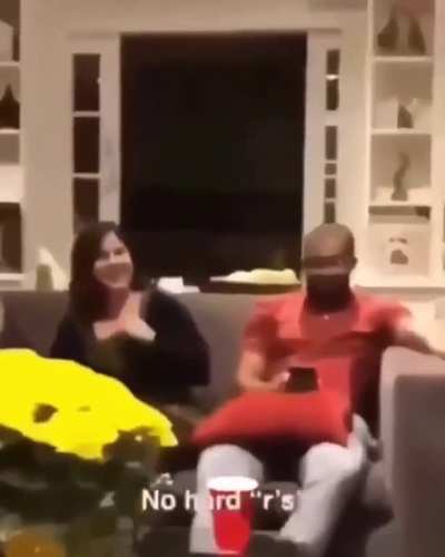 Room full of white girls singing &ldquo;My Ni$$a&rdquo; while a black guy sits uncomfortably silent.
