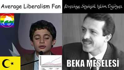 Liberalism fan vs siyasal islam enjoyer