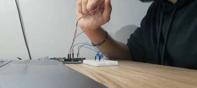 Voice with LED