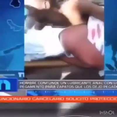 Se qued&oacute; pegado 😭