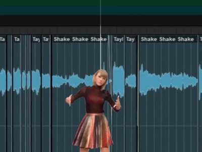 "Shake it off" - la petarda rubia esta. PERO es solo la respiraci&oacute;n y los "shakes" (How to demonetize a video on youtube just with audio)
