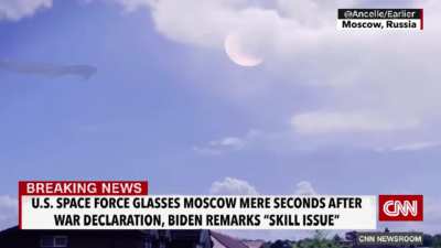 POV: It&rsquo;s December 25th, 2022. You&rsquo;re gathered around the living room TV with your family drinking hot chocolate as the Space Force glasses the Kremlin, almost instantly after Putin&rsquo;s declaration of war to retake Alaska.