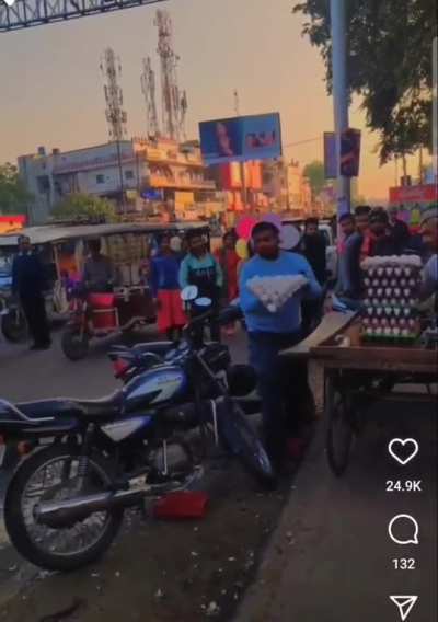 WCGW while harrassing a poor