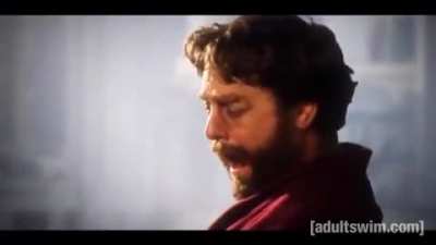 One of Galifianakis's sketches from "Tim and Eric Awesome Show, Great Job!"