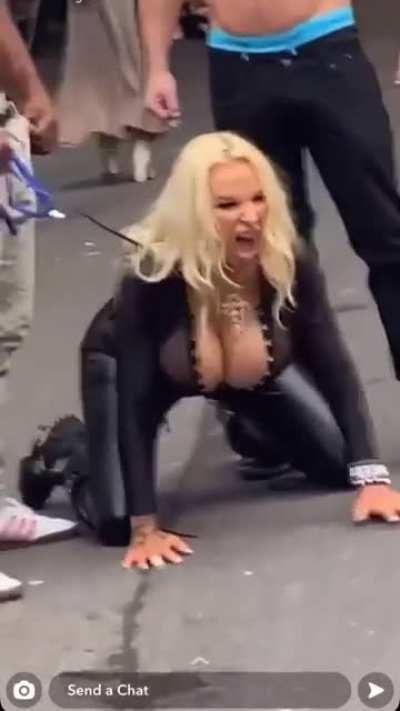 Posted already on r/trashy but maybe it belongs more here