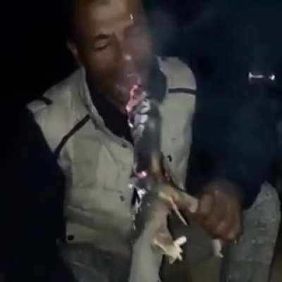 Reven comiendo su plato de cada día 😳