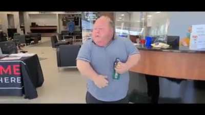 Creep has mental breakdown after being caught talking too a minor