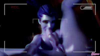 Widowmaker almost caught during sextape (KaeporaNSFW) [Overwatch]