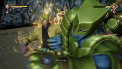 Gameplay footage of Giorno! What are your thoughts?