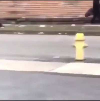 Rare footage of Bruce walking down Cleveland rd