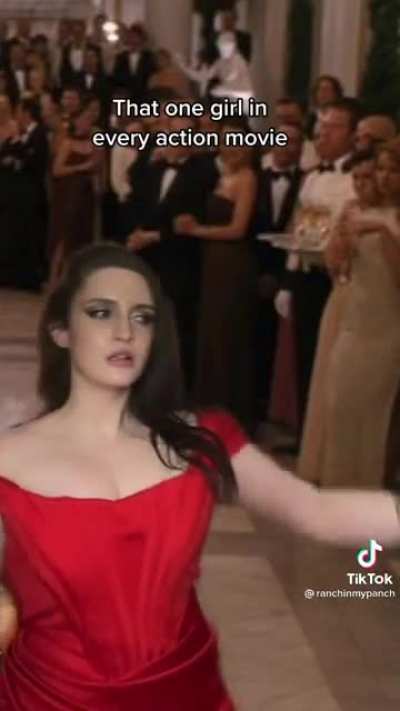 That one girl in every action movie