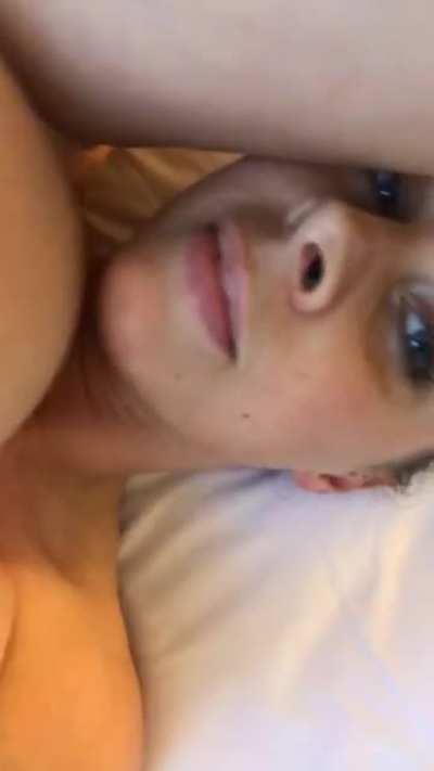 Her tits are massive here