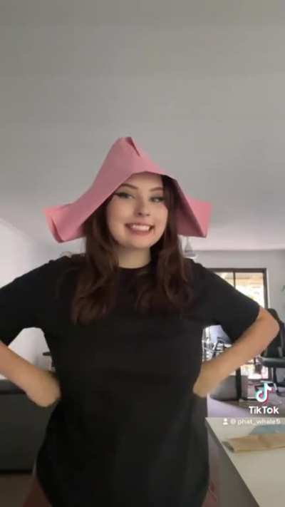 origami hat kinda sick tho.. no?