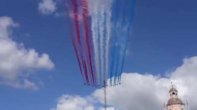 This is how UK PM Boris welcomed French President Emmanuel Macron for the 80th anniversary of General Charles de Gaulle&rsquo;s Appeal of 18 June.