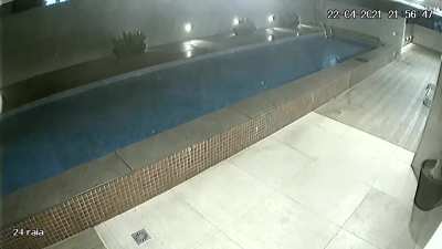 Acidente com piscina em Itaparica/ES. N&atilde;o engastaram o fundo com as paredes.
