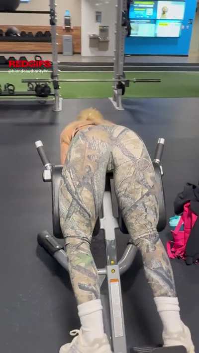Getting serious about glute workouts and tightening up