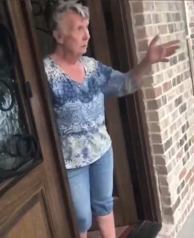 Grandma has a sense of humor.