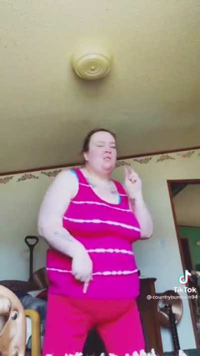 Cringy chicken dance