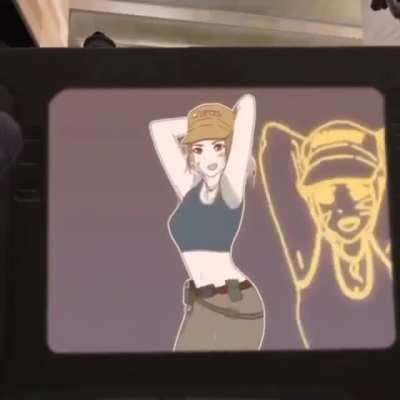 Nem as personagens do cod escapa dos henta....anime