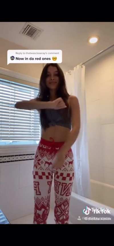 Diellza red pants 