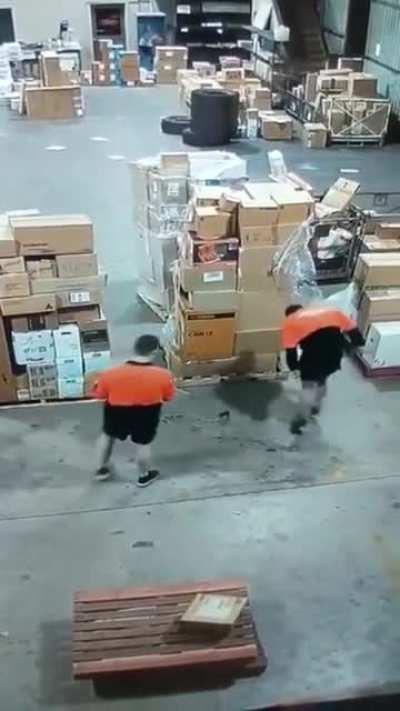 Coupla warehouse dudes