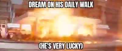 You're more likely to get struck by lightning 14 million times in a year than to get as lucky as he did, or luckier.