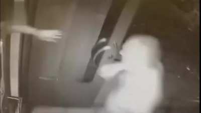 That door should have watched it's mouth!