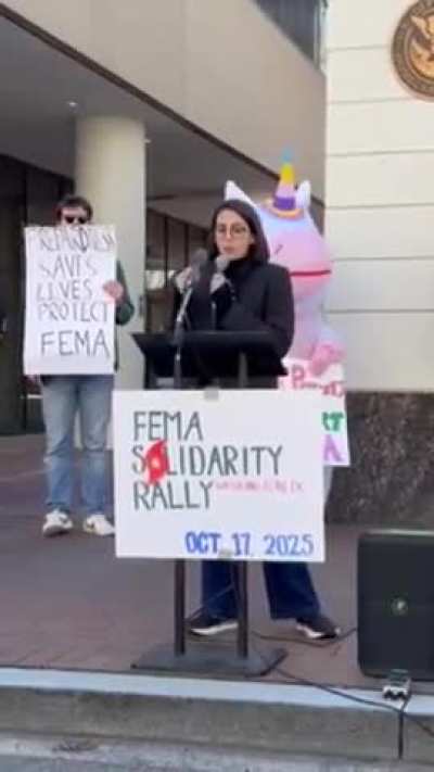 When we&rsquo;re in need, FEMA stands with us. When FEMA is in need, we stand with them! ✊🌀