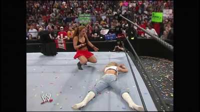 One of the hottest and most humiliating moments of her career