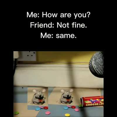 Sad together