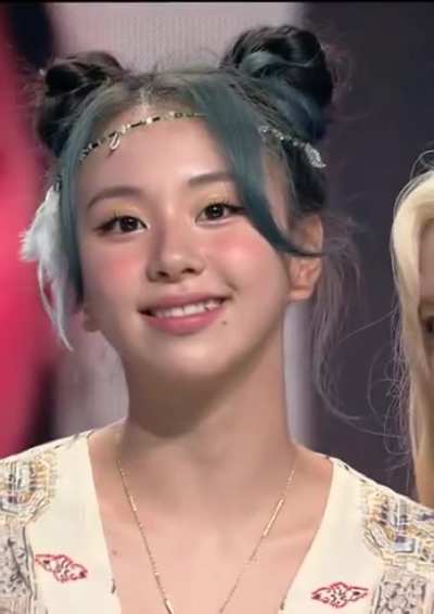 Cute Chaeoyung blep